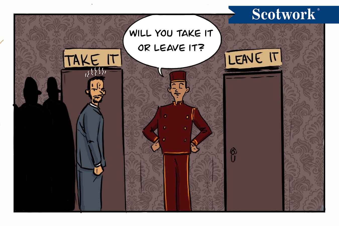 Scotwork: Handling Ultimatums in a Negotiation